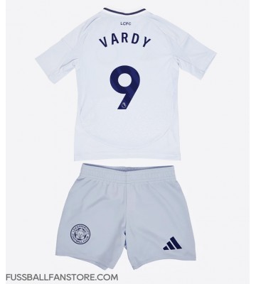 Leicester City Jamie Vardy #9 Replik 3rd trikot Kinder 2024-25 Kurzarm (+ Kurze Hosen)